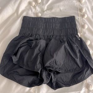 black free people movement shorts
